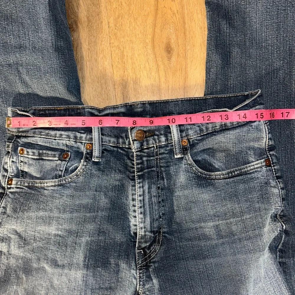 Levi’s Strauss Men's Blue Straight-Leg Jeans W32 L34 98% Cotton
